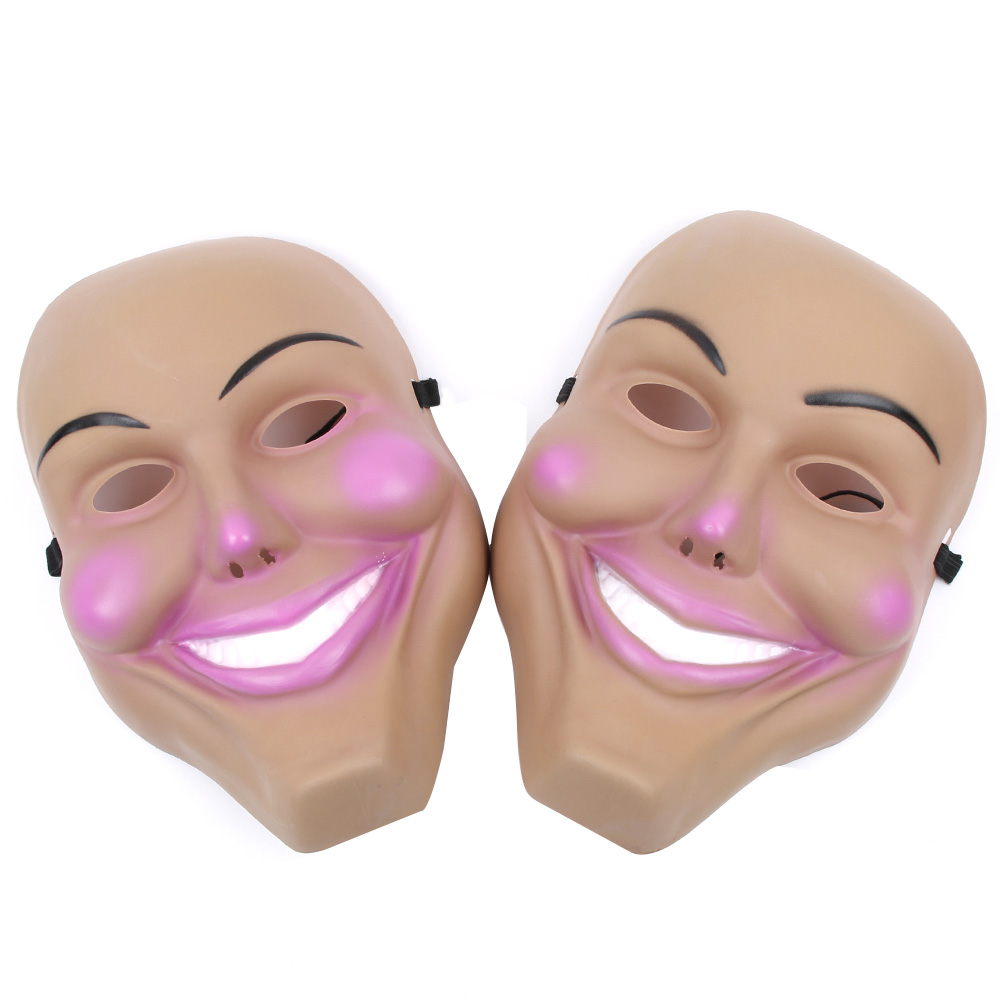 Led Purge Mask Halloween - 1ชิ้นหน้ากากล้างยิ้มภาพยนตร์ฮาโลวีนหนังสยองขวัญชุดแฟนซีจูบฉันพระเจ้ายิ้มผ้าปิดตา