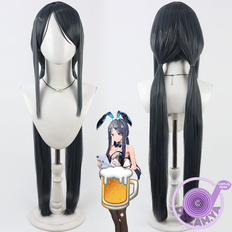 Anime Cosplay Wig Heat Resistant - วิกผมคอสเพลย์เอ็กเซีย นิกเก้ เทพีแห่งชัยชนะ ยาว 80 ซม.