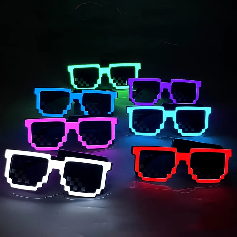 แว่นตา LED ไร้สาย แว่นตาพิกเซล - Glow In The Dark Party Glasses บทวิจารณ์และราคา