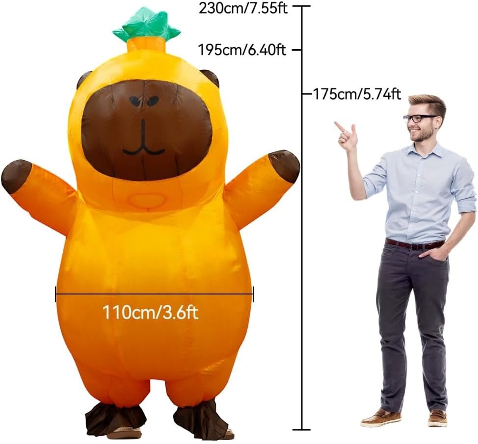 ชุดแฟนซีคาปิบาราแบบเป่าลมสำหรั - Costumes บทวิจารณ์และราคา