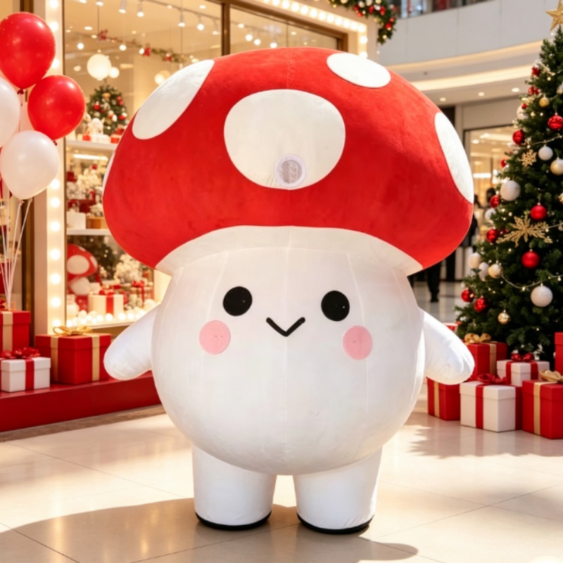 ชุดมาสคอตเป่าลมรูปเห็ดน่ารัก ส - Costumes บทวิจารณ์และราคา