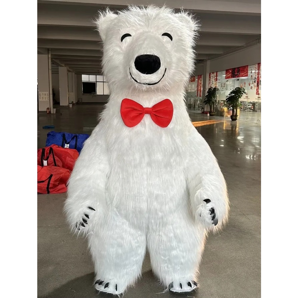 ชุดมาสคอตหมีขั้วโลกสีขาวขนาดให - Costumes บทวิจารณ์และราคา