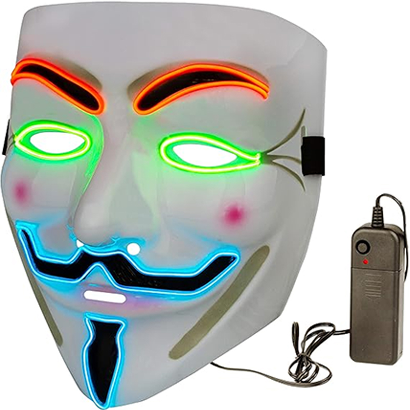 หน้ากาก LED เวนเดตต้า ธีมภาพยน - Led Purge Mask Halloween บทวิจารณ์และราคา