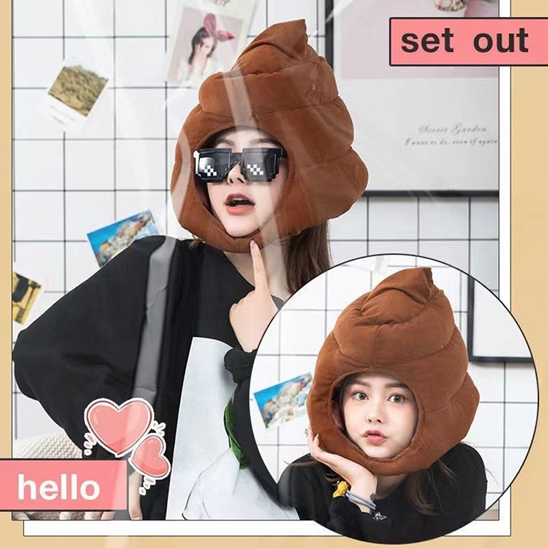 หมวกตุ๊กตาอึรูปทรงแปลกตา น่ารั - Fake Poop Gag Gift บทวิจารณ์และราคา