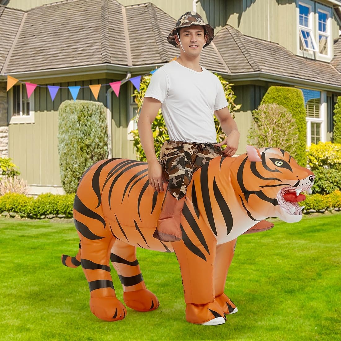 ชุดเสือเป่าลมสำหรับผู้ใหญ่ ชุด - Costumes บทวิจารณ์และราคา