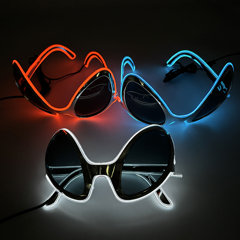 Cool Light Up LED Alien แว่นตา - Glow In The Dark Party Glasses บทวิจารณ์และราคา